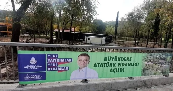 Günün İBB fıkrası: Hizmete açılan Büyükdere Atatürk Fidanlığı tekrar kapatıldı - 1