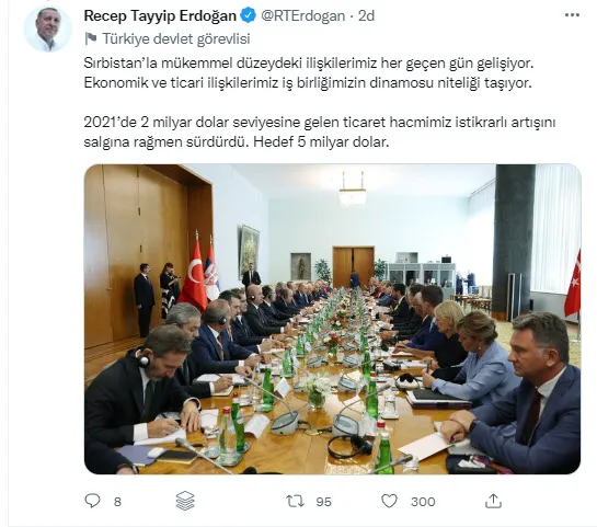 Son dakika: Türkiye ve Sırbistan arasında 7 mutabakat zabtı imzalandı! Başkan Erdoğan’dan önemli açıklamalar: Batı’ya Rusya uyarısı