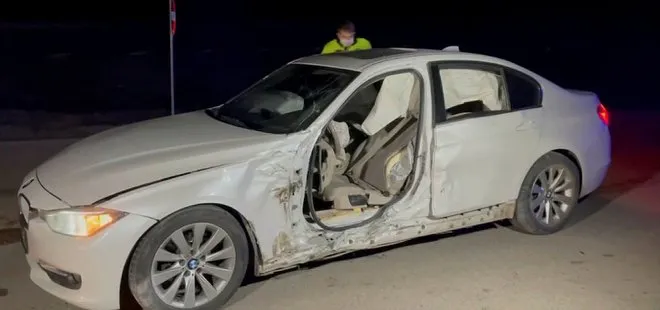 Kırıkkale’de düğünden gelen otomobil kaza yaptı! Çok sayıda yaralı var
