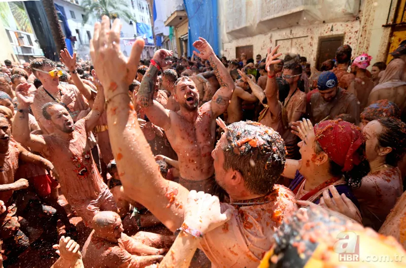 20 bin kişi 130 ton domates: La Tomatina! "Sanki yeniden doğuyoruz" 11