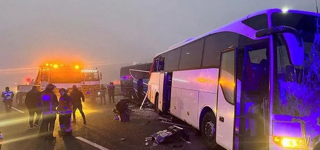 Kuzey Marmara Otoyolu Sakarya mevkiinde feci kaza! 6 sürücü gözaltına alındı | Hayatını kaybedenlerin kimlikleri belli oldu