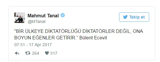 CHP'li Tanal'ın 'demokrasi' hazımsızlığı - 1