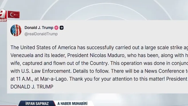 Dünyada yer yerinden oynuyor! Maduro nerede?