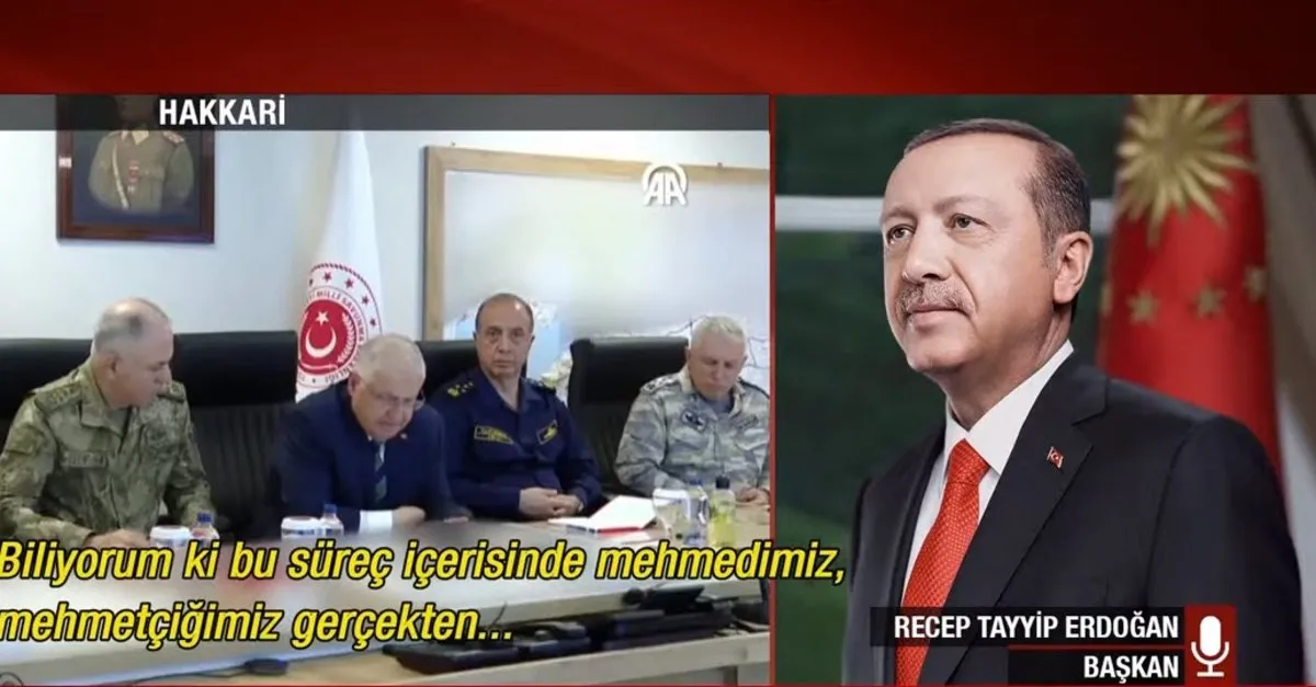 Başkan Erdoğan'dan Mehmetçiğe bayram mesajı