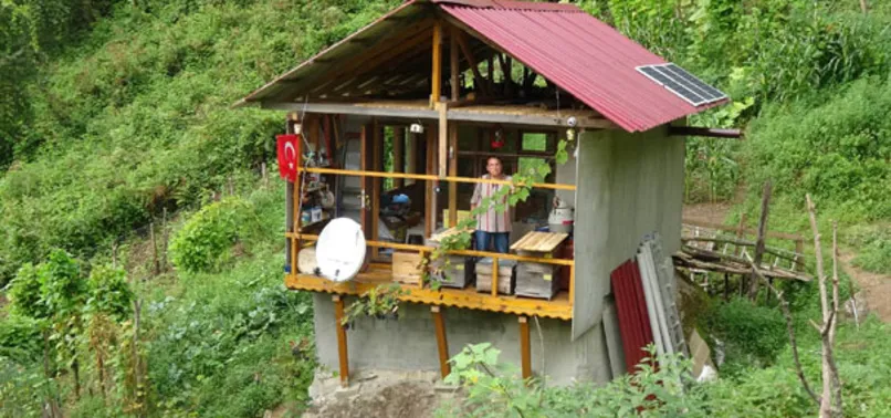 Rize'de sıra dışı bir ev daha