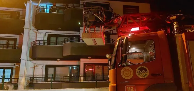 Sakarya’da kombi yangını paniği!