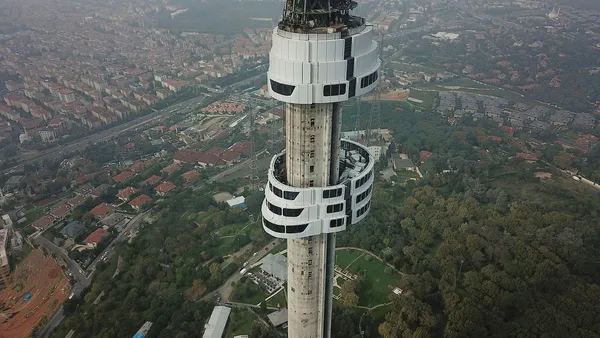 Çamlıca Kulesi'nde ilk 6 kat tamamlandı - 1