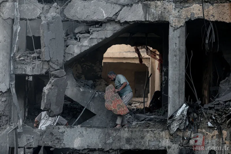 A Haber çatışma bölgesinde! Gazze'de katil İsrail'in katliamı sürüyor... 1