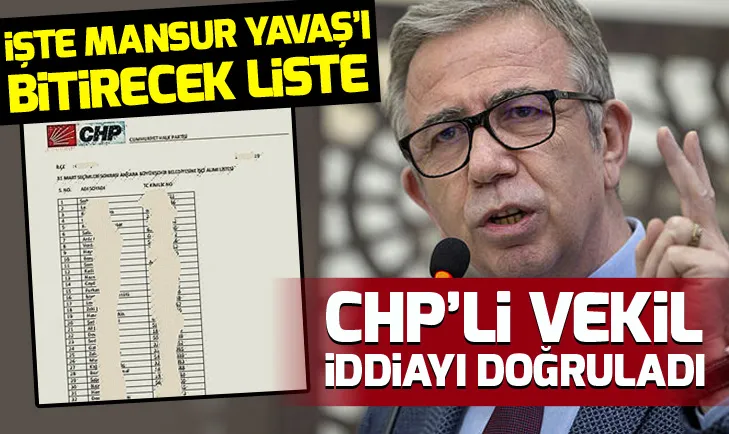 Mansur Yavaş seçilirse 20 bin sol örgüt üyesini mi işe alacak iddiası doğrulandı!