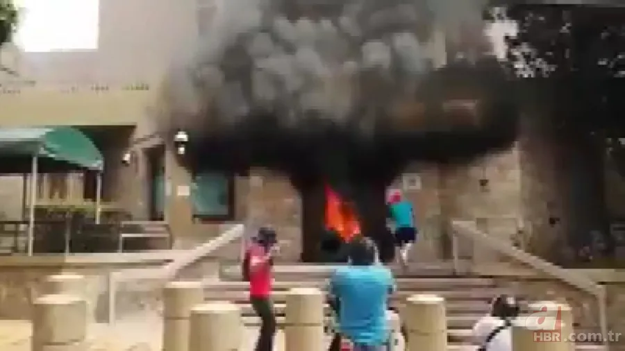 Honduras’ta protestocular ABD elçilik binasının kapısına dayandı 20