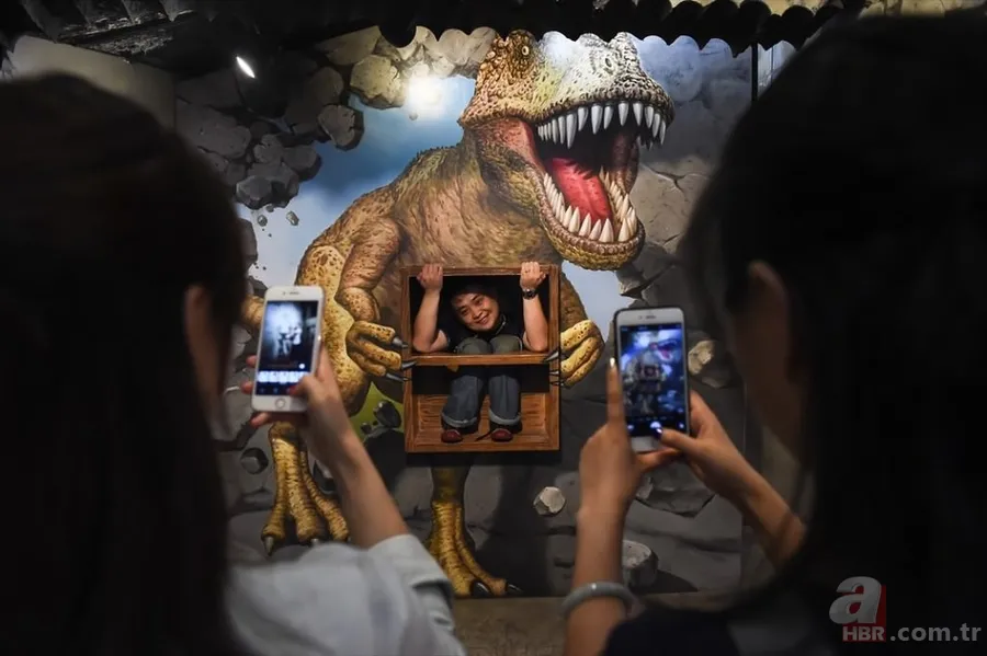 Güney Kore'deki "Trick Eye" illüzyon müzesi 12