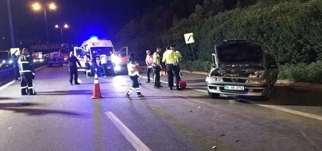 Anadolu Otoyolu’nda zincirleme trafik kazası: 3 ölü, 3 yaralı