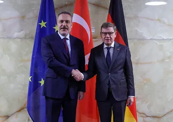 Bakan Fidan Alman mevkidaşı ile görüştü