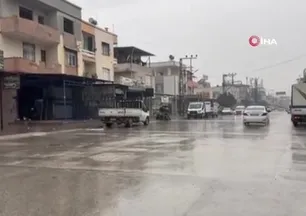 Adana’da yağmur hayatı olumsuz etkiledi