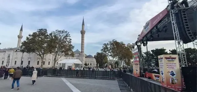 CHP’li İBB’nin konser alanı pes dedirtti! Beyazıt Camii’nin yanı başında kutlamalar yapılacak: Başka yer mi kalmadı?