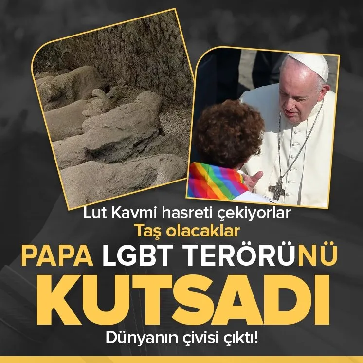 Papa’dan skandal onay: LGBT sapkınlarını kutsadı