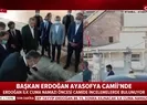 Erdoğan Ayasofya Camiinde incelemelerde bulundu