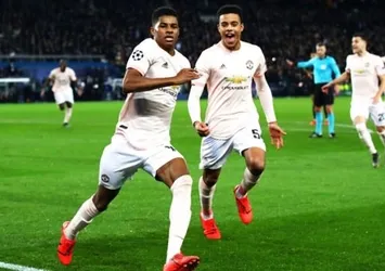 Manchester United Paris'te tarih yazdı!