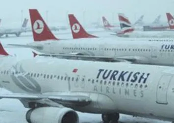 Atatürk Havalimanı'nda kar alarmı!