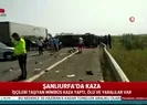 Şanlıurfada feci kaza! Ölü ve yaralılar var