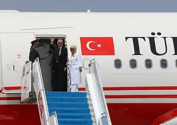Başkan Erdoğan Zambiya'ya gitti
