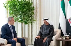 Bakan Fidan Abu Dabi’de Al Nahyan ile görüştü