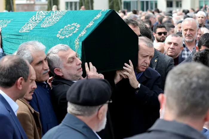 Erdoğan, Abdurrahman Külünk'ün cenaze törenine katıldı - 1