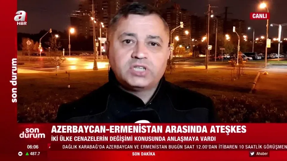 Azerbaycan-Ermenistan arasında ateşkes!