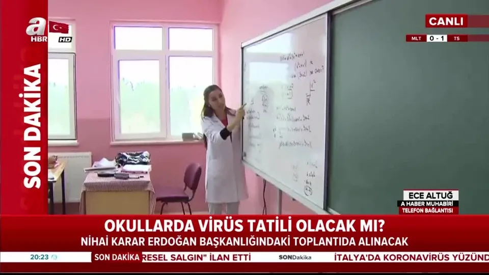 Okullarda koronavirüs tatili olacak mı?