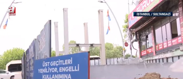 Sultangazililerin CHP'li İBB'ye üst geçit tepkisi! 3 aydır yapılmayan üst geçit mağdur etti - 1