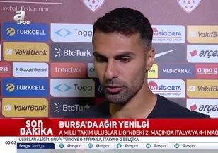 Zeki'den İtalya maçı sonrası öz eleştiri