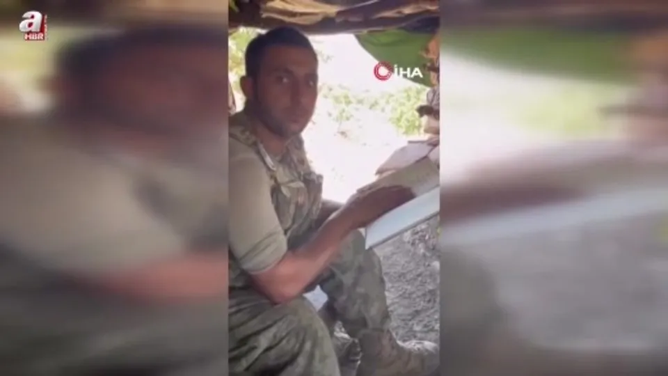 Bitlisli şehidin Kur’an-ı Kerim okuduğu anlar yürek dağladı!