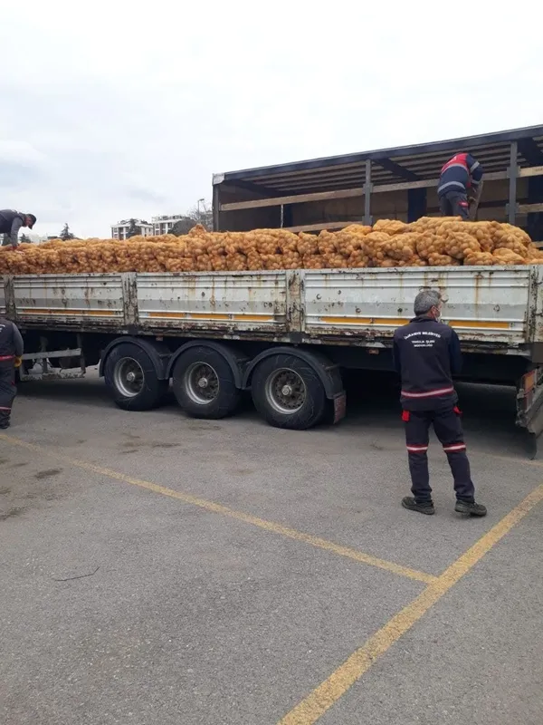 Başkan Erdoğan talimat verdi çiftçiden patates soğan alımı başladı