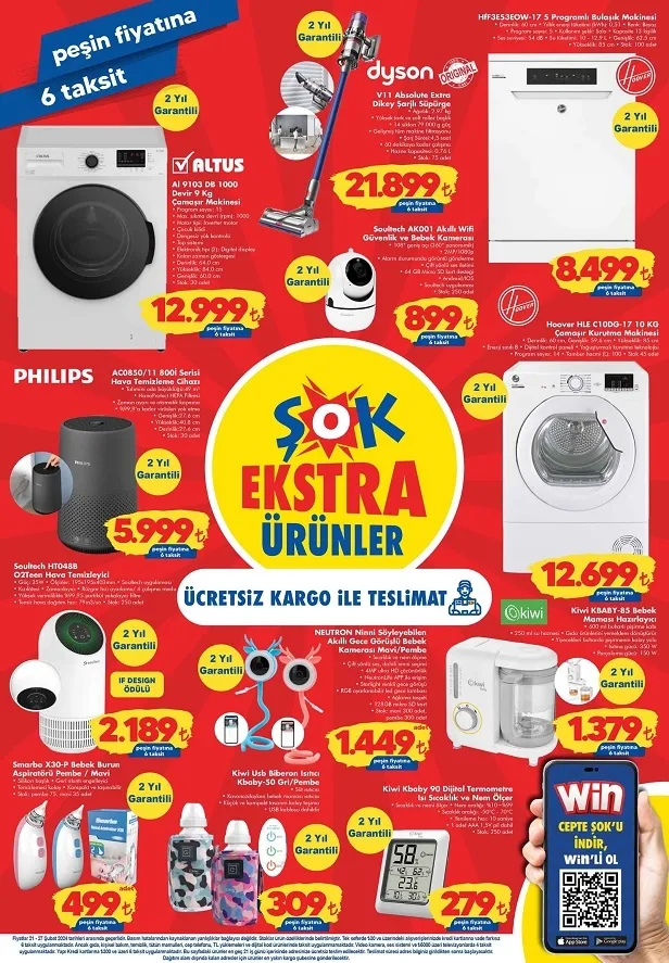 ŞOK 29 ŞUBAT AKTÜEL ÜRÜNLER KATALOĞU: Yeni doğan bebek için neye ihtiyacınız varsa ŞOK’ta! İşte haftanın indirim kataloğu - 4