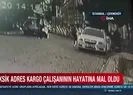 Eksik adres kargo çalışanının hayatına mal oldu