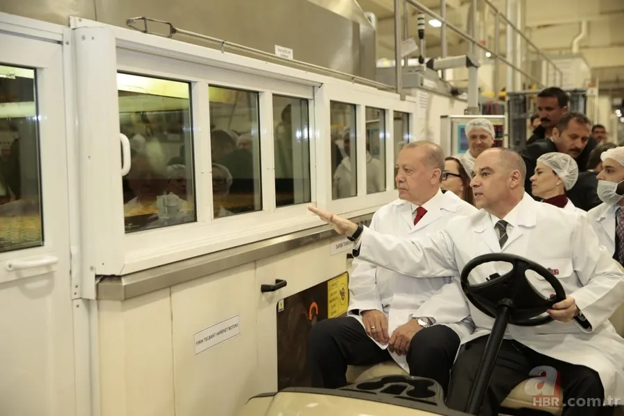 Başkan Erdoğan, Eskişehir'de, ETİ Fabrikası'nı ziyaret etti 11