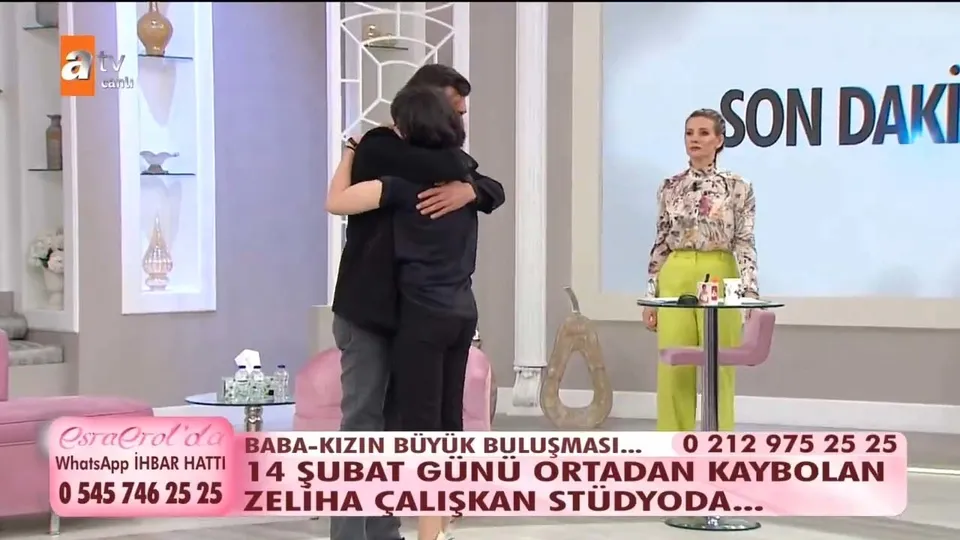 Esra Erol kayıp Zeliha Çalışkan'ı buldu! Canlı yayında gözyaşlarına boğan kavuşma