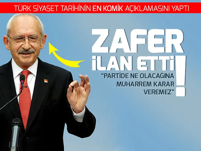 Kılıçdaroğlu Türk siyaset tarihinin en komik açıklamasını yaptı: Başardık! İstifa etmeyeceğim
