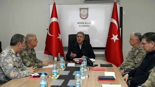Bakan Hulusi Akar Süleyman Şah Türbesi'nde incelemelerde bulundu - 1