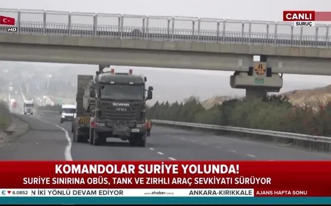 Komandolar Suriye yolunda!