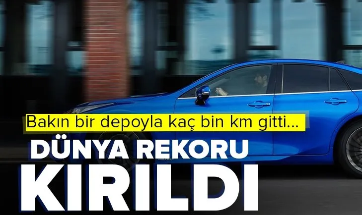 Toyota Mirai Guinness dünya rekorunu kırdı! Bakın bir depoyla kaç bin km gitti...