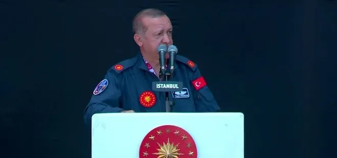 Başkan Recep Tayyip Erdoğan: Tehdit edildiğimiz anlar bile oldu