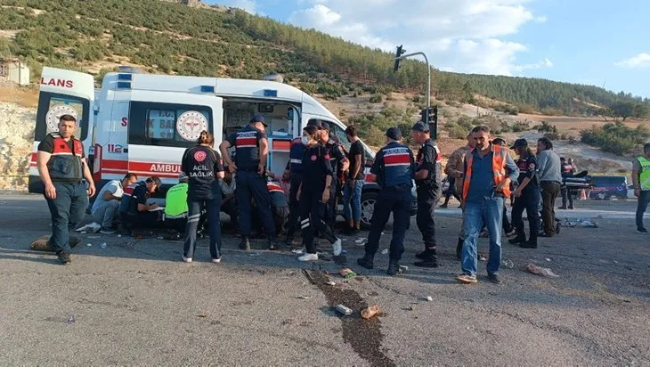 Gaziantep'te katliam gibi kaza! Freni patlayan kamyon dehşet saçtı | Ölü ve yaralılar var