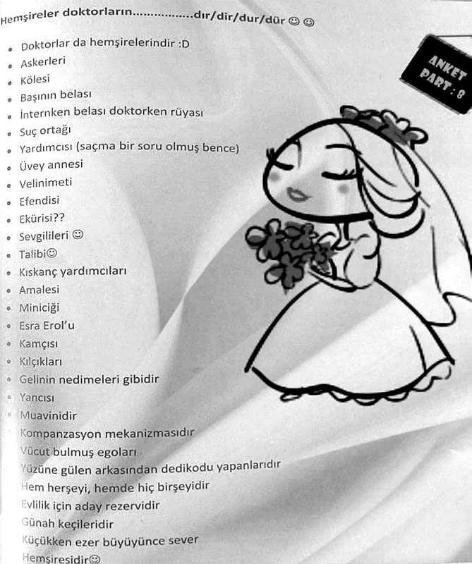 hemsireleri kizdiran karikatur a