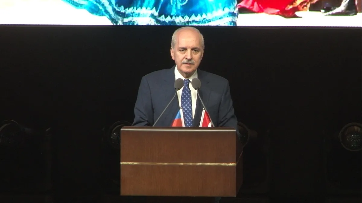TBMM Başkanı Kurtulmuş'tan Azerbaycan açıklaması: Başarılarının devamını diliyoruz