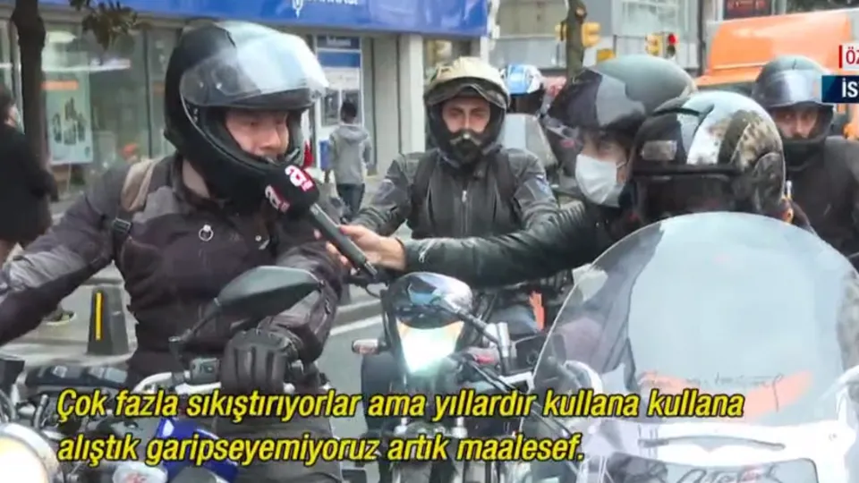 Motorcular trafikte nelerden şikayetçi? A Haber trafikte görüntüledi! İşte motorcuların ve sürücülerin problemleri...