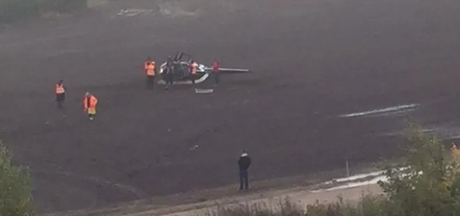 Dünya Ralli Şampiyonası’nda helikopter düştü