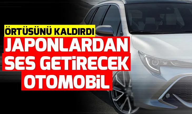 Toyota Corolla Touring Sports örtüsünü kaldırdı