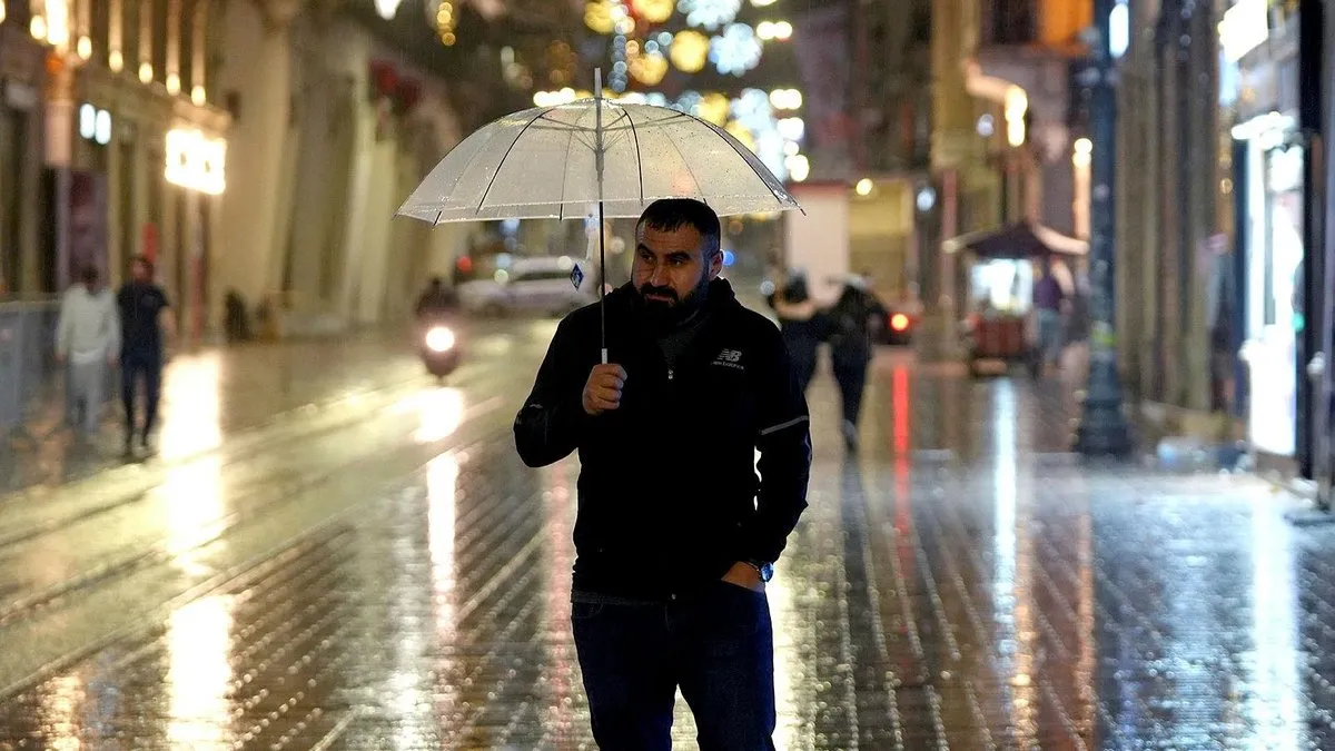 Meteorolojiden 13 ile sarı kodlu uyarı! Harita yayınlandı