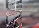 Hong Kong Dünya Ticaret Merkezinde büyük yangın!